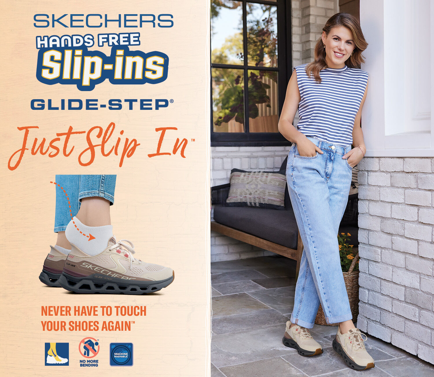 Hands Free Slip-ins